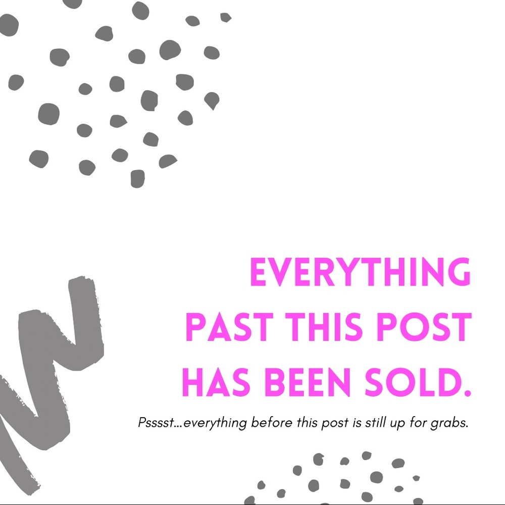 Sold Past This Point.